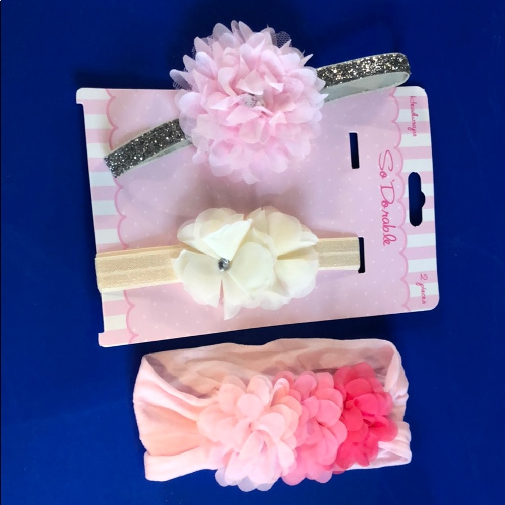 Assorted baby girl headbands